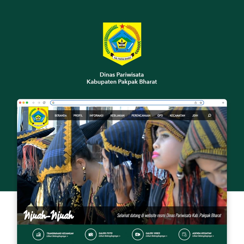 Dinas Pariwisata – Kab. Pakpak Bharat